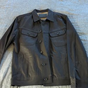 New Taylor Stitch Long Haul Jacket in Black Selvedge Denim